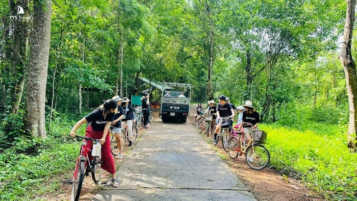 Nam Cát Tiên với nhiều hoạt động cho học sinh vui chơi, khám phá